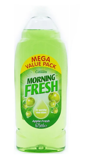 Средство для мытья посуды концентрированное Morning Fresh Зеленое яблоко 675 мл (2612010956)