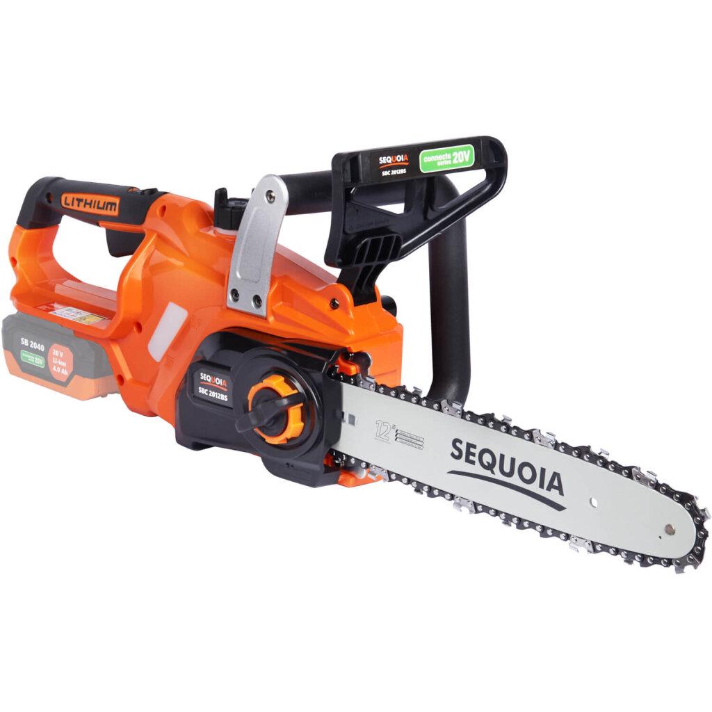 Електропила акумуляторна SEQUOIA SBC2012BS Li-ion 20В шина 30 см ланцюг 3/8 безщіткова без акумулятора (5b391cc3) - фото 2