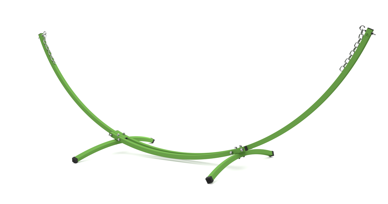 Стойка для двухместного гамака WCG металлическая с креплением для дома/дачи/сада Салатовый (WCGR-LM1) - фото 3