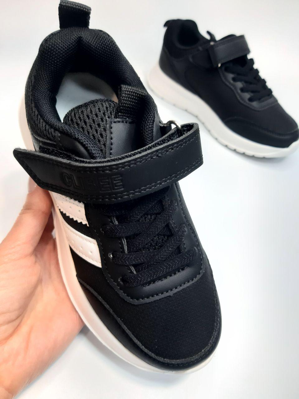 Кроссовки для мальчика Apawwa р. 36 22,7 см Черный (651-1 black) - фото 3 Кроссовки для мальчика Apawwa р. 36 22,7 см Черный (651-1 black) - фото 3