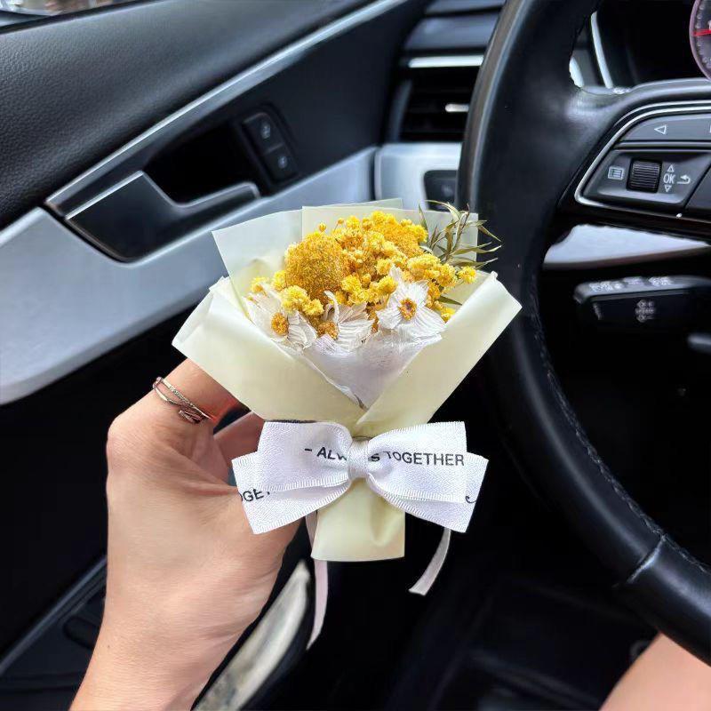 Букет із сухоцвітів Ромашка (НР051609)