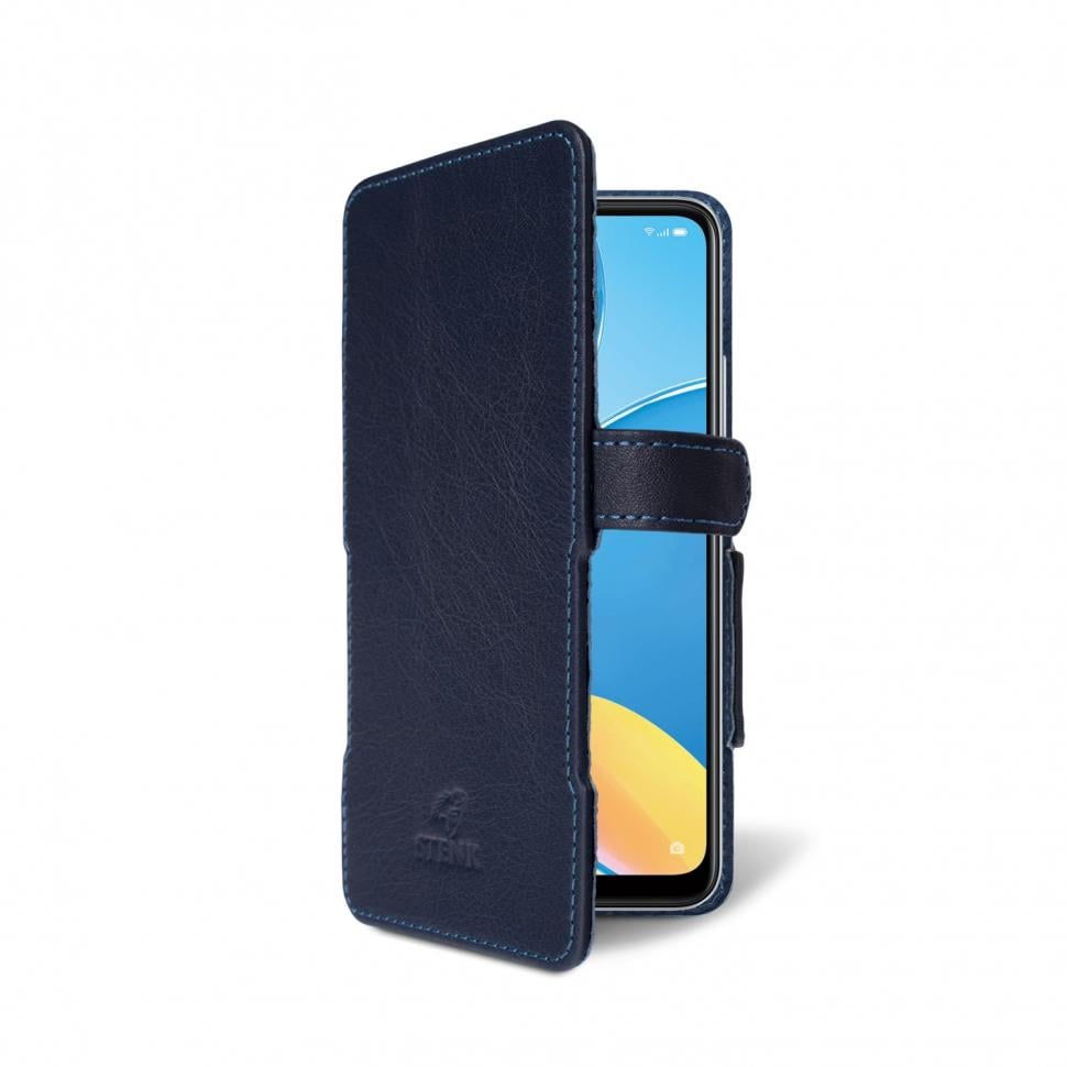Чехол книжка Stenk Prime для OPPO A15s Синий (68769)