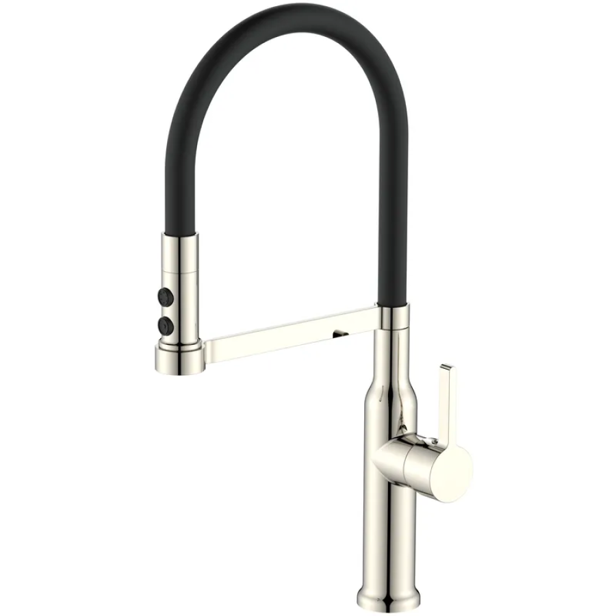 Смеситель для кухни MIXXUS PREMIUM PULL 017 SS Refl Black (MI8279)