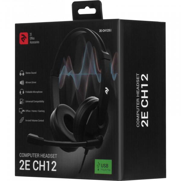 Наушники 2e CH12 On-Ear USB (2E-CH12SU) - фото 2