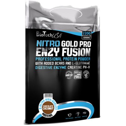 Протеин BioTech Nitro Gold Pro Enzy Fusion 2,2 кг Шоколад-кокос (218V1312)