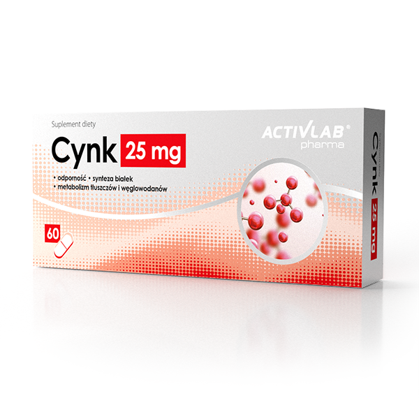 Микроэлемент Цинк для спорта Activlab Cynk 25 мг 60 Caps Микроэлемент Цинк для спорта Activlab Cynk 25 мг 60 Caps