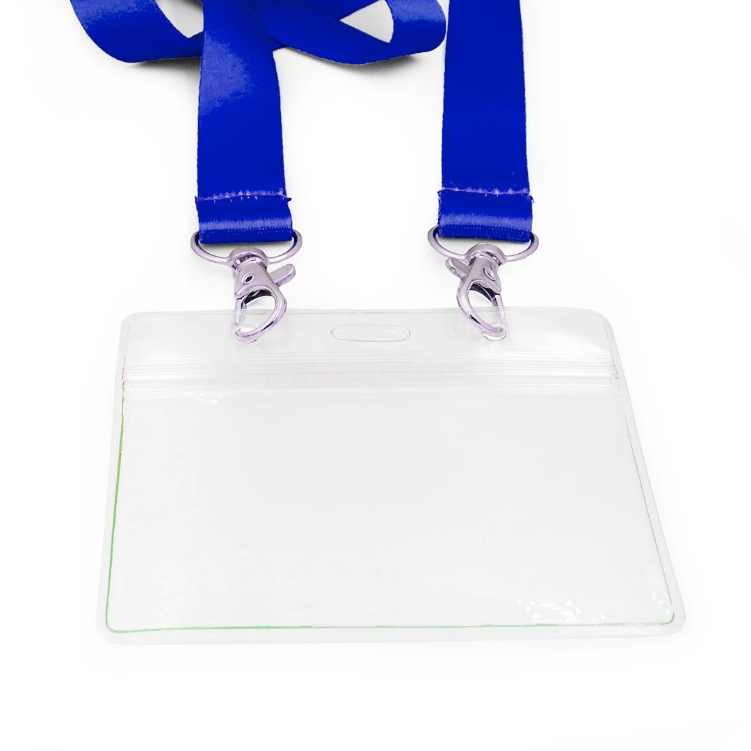 Бейдж с шнурком Ardix DUO-020 10 шт. Синий (07-034-BL)