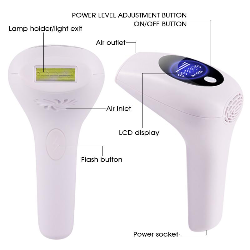 Лазерный эпилятор MEDSET AM001 IPL 900000 вспышек 8 уровней интенсивности Белый - фото 7 Лазерный эпилятор MEDSET AM001 IPL 900000 вспышек 8 уровней интенсивности Белый - фото 7