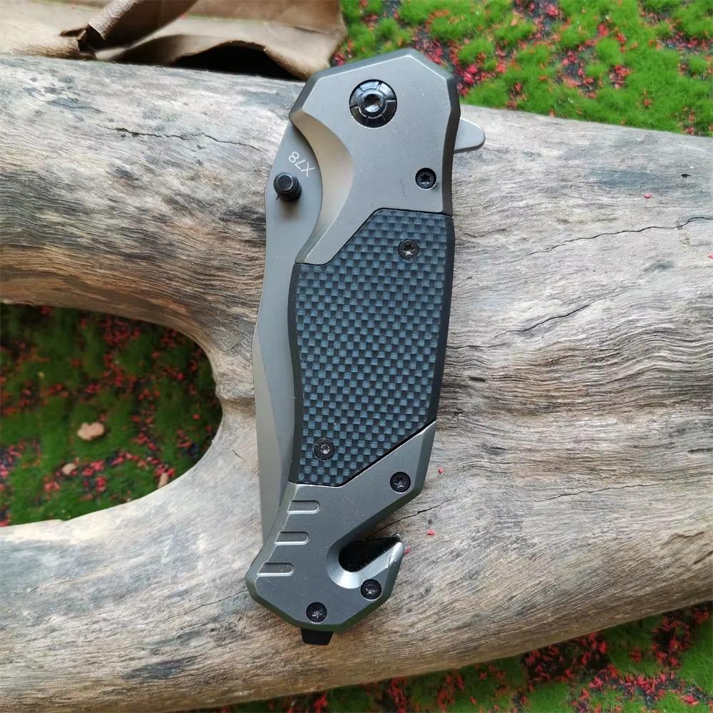 Туристичний ніж Browning X78 складаний з кліпсою склобоєм і стропорізом (X78) - фото 4