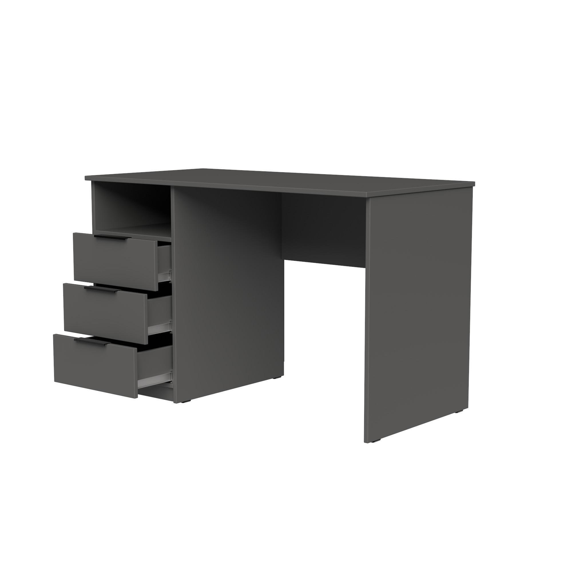 Стол письменный СП1 3Я SENAM 750х1100х500 мм ДСП Серый Графит - фото 4 Стол письменный СП1 3Я SENAM 750х1100х500 мм ДСП Серый Графит - фото 4