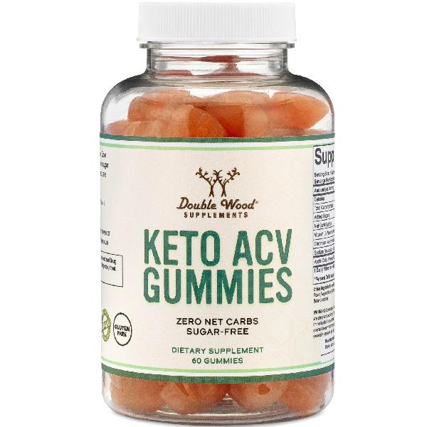 Яблучний оцет Double Wood Keto ACV Gummies 60 Gummies (000020376)