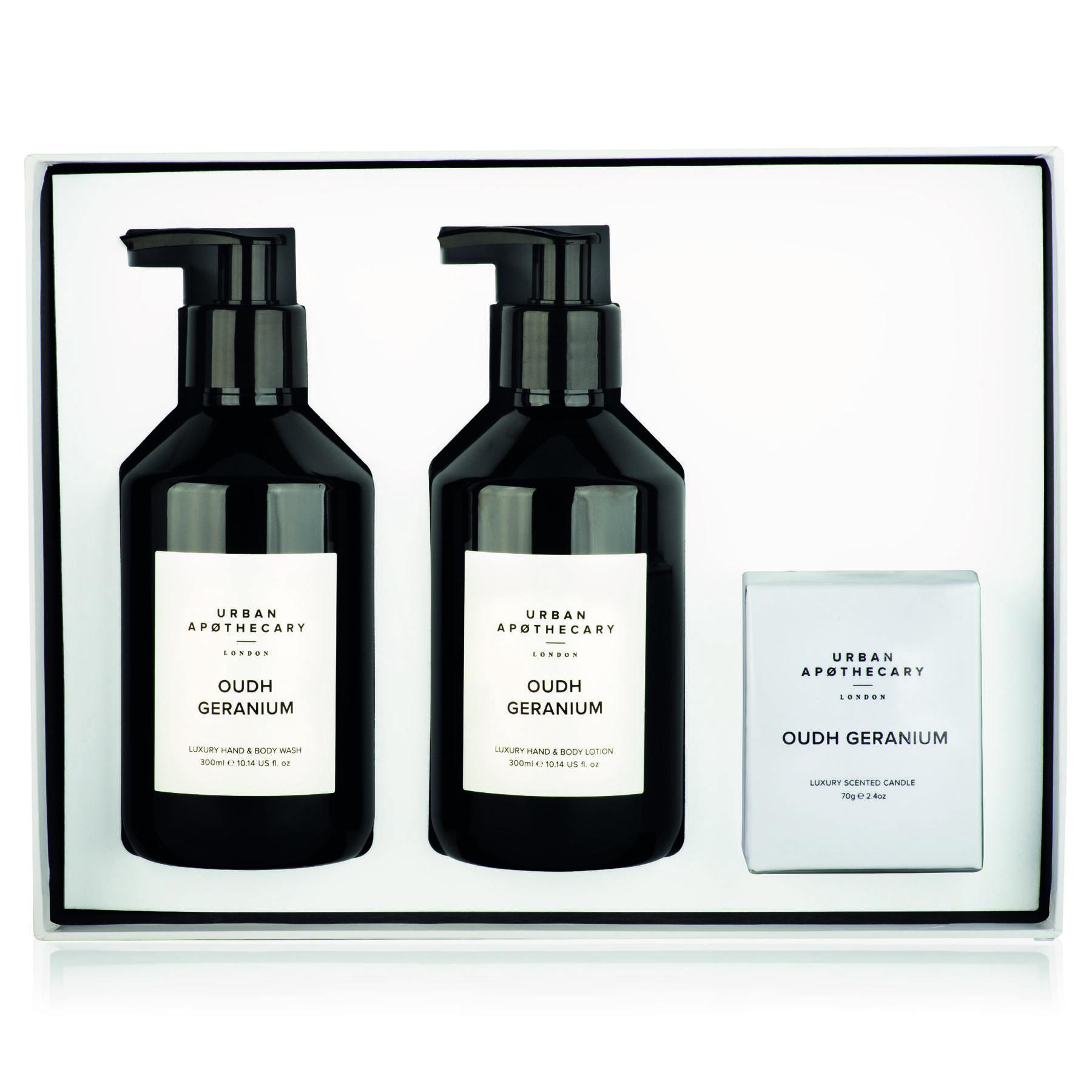 Гель для душа/лосьон и свеча Oudh Geranium Body Home Collection (UALWOGBHC) - фото 2 Гель для душа/лосьон и свеча Oudh Geranium Body Home Collection (UALWOGBHC) - фото 2