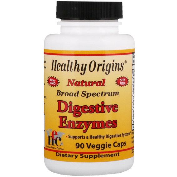 Травні ферменти Healthy Origins Digestive Enzymes 90 Veg Caps - фото 1