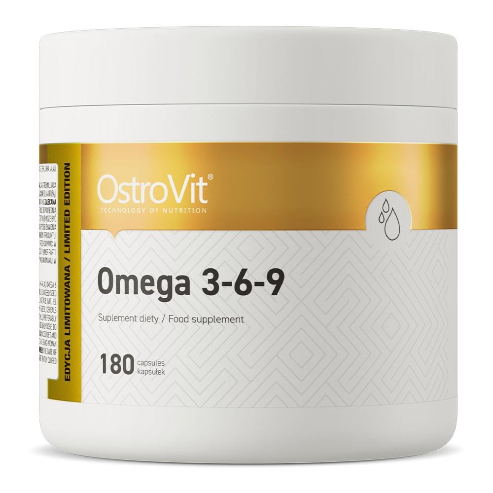 Жирные кислоты OstroVit Omega 3-6-9 180 капсул
