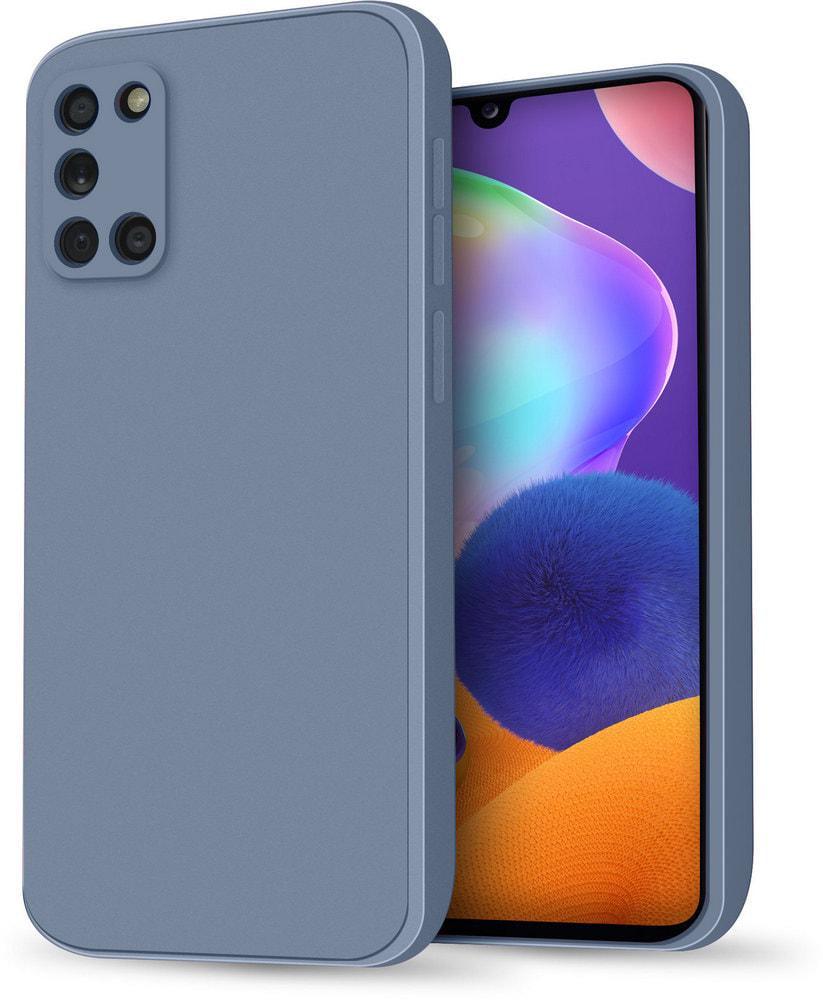 Силиконовый чехол HardCorner для Samsung Galaxy A31 A315 Gray Blue (29978-6D)