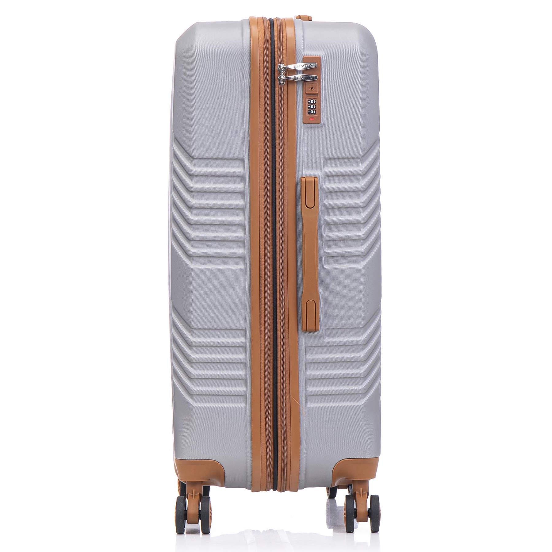 Чемодан SEMI LINE 28" Light Grey (T5849-3) - фото 5 Чемодан SEMI LINE 28" Light Grey (T5849-3) - фото 5