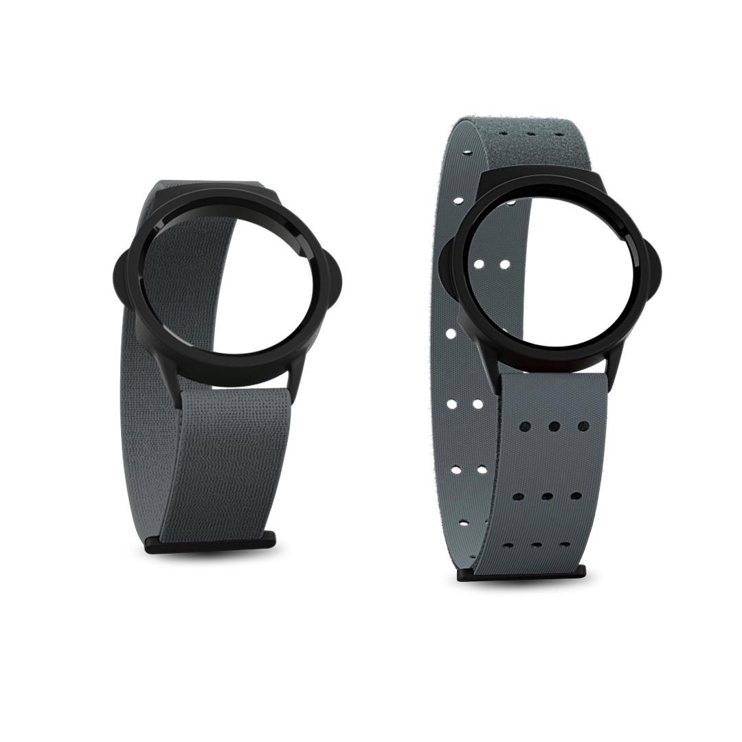 Комплект ременців для кардіомонітору Myzone MZ-Switch Сірий (Straps - Twilight)