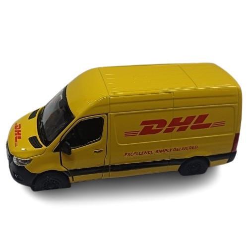 Машинка Kinsmart Mercedes-Benz Sprinter Желтый (KT5429W)