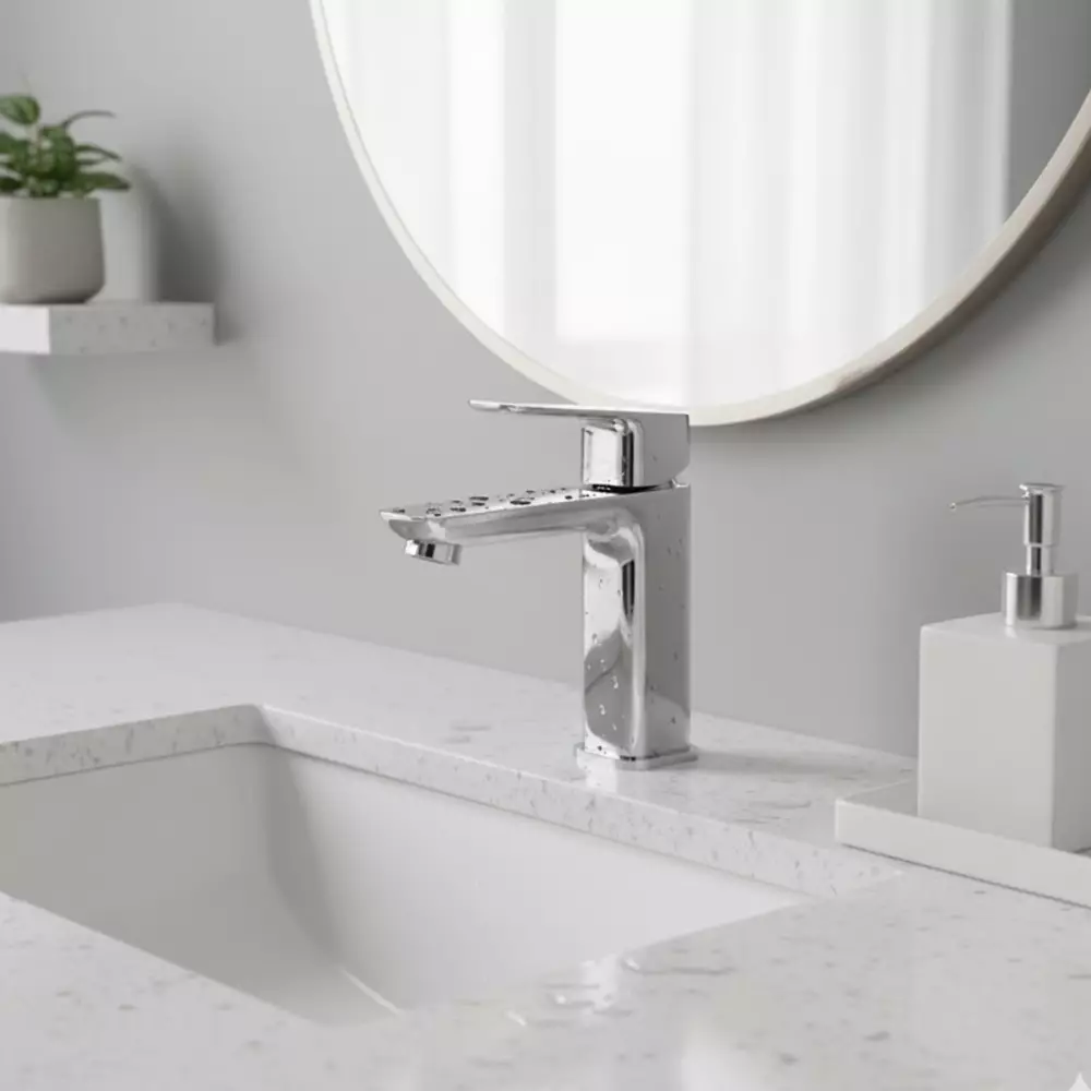 Смеситель для раковины Grohe Cubeo 1017570000 M Хром (574080)