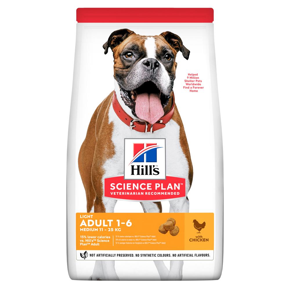 Корм сухой для собак Hill's SP Light Medium Breeds Chicken 14 кг (24389954)