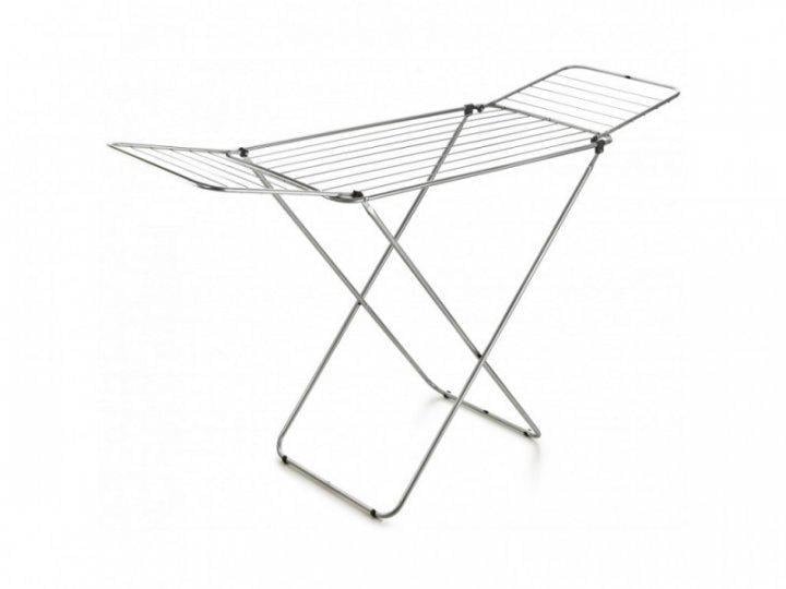 Сушилка напольная для белья Star 18 м складная металлическая до 10 кг Серый (147-46-30159)