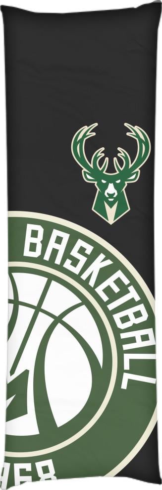 Подушка дакимакура Milwaukee Bucks 1 40x100 см (14106950)