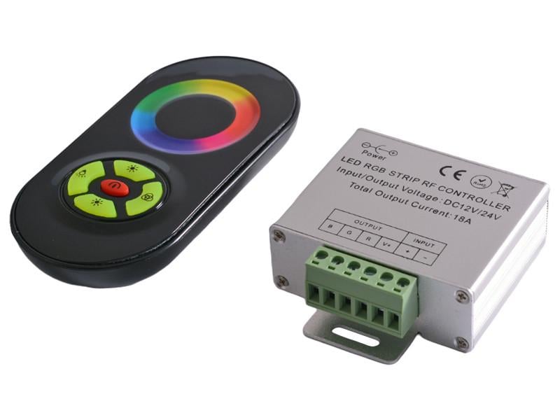 Контроллер RGB Lemanso LM9512 3 канала 12-24 В 18 A 50-100 м (5266)