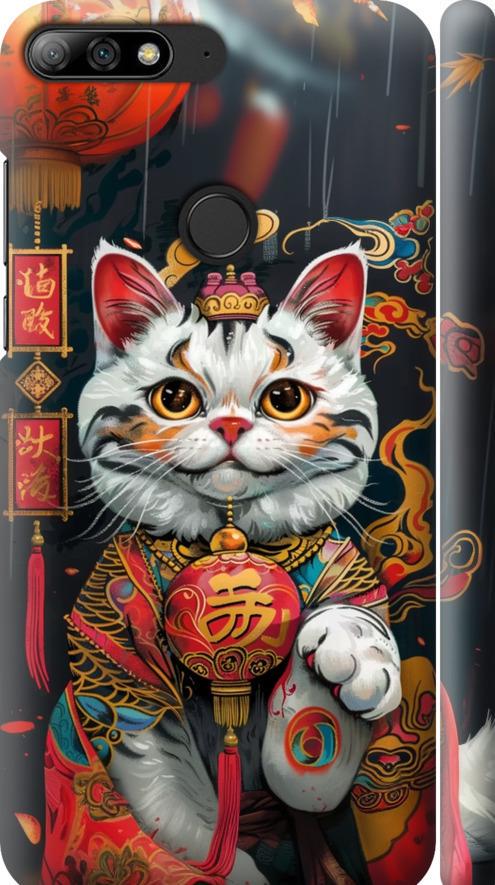 Чехол на Huawei Honor 7C Pro China Cat v2 (6135m-2070-42517) Чехол на Huawei Honor 7C Pro China Cat v2 (6135m-2070-42517)
