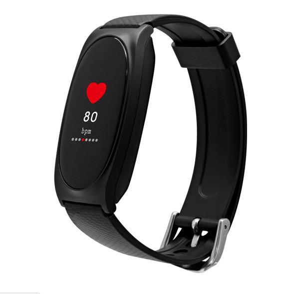Фитнес браслет Gold-East GE-W59 Bluetooth Smart 0,96 дюйма IP65 Черный (SUN1569)