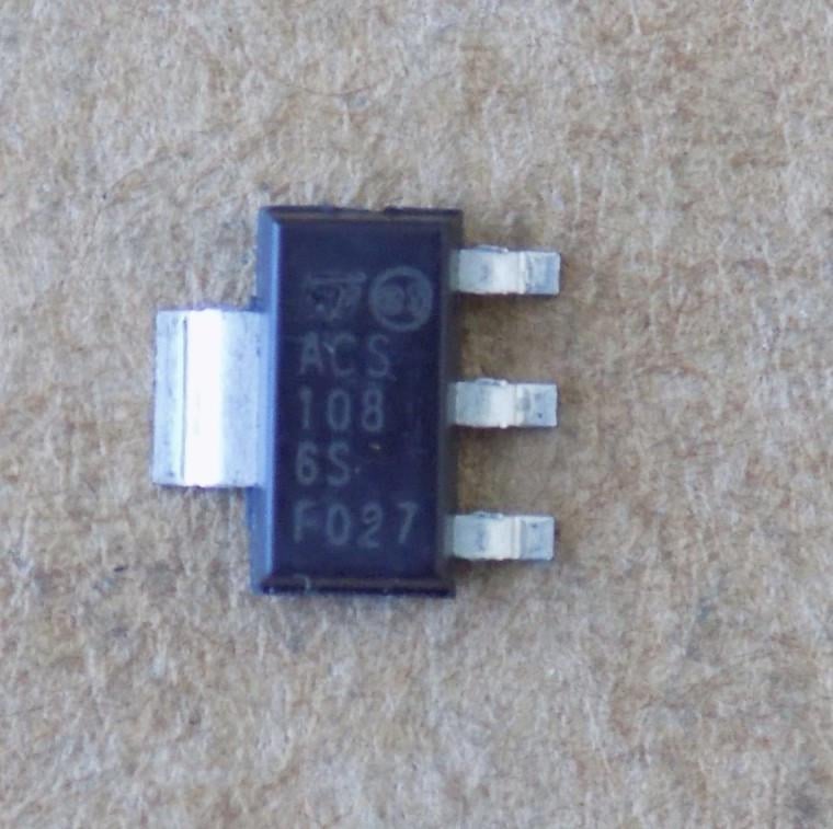 Микросхема ST ACS108-6SN ACS108-6S/ACS108/ACS1086S для ACS108-5S/sot223 (28331)