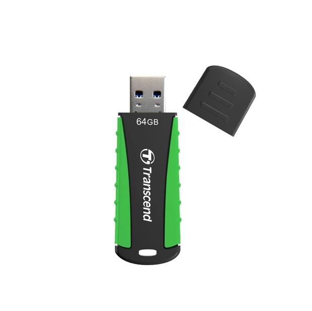 Флеш-пам'ять USB Transcend JetFlash 810 Rugged 64 Гб Чорний (TS64GJF810) - фото 2