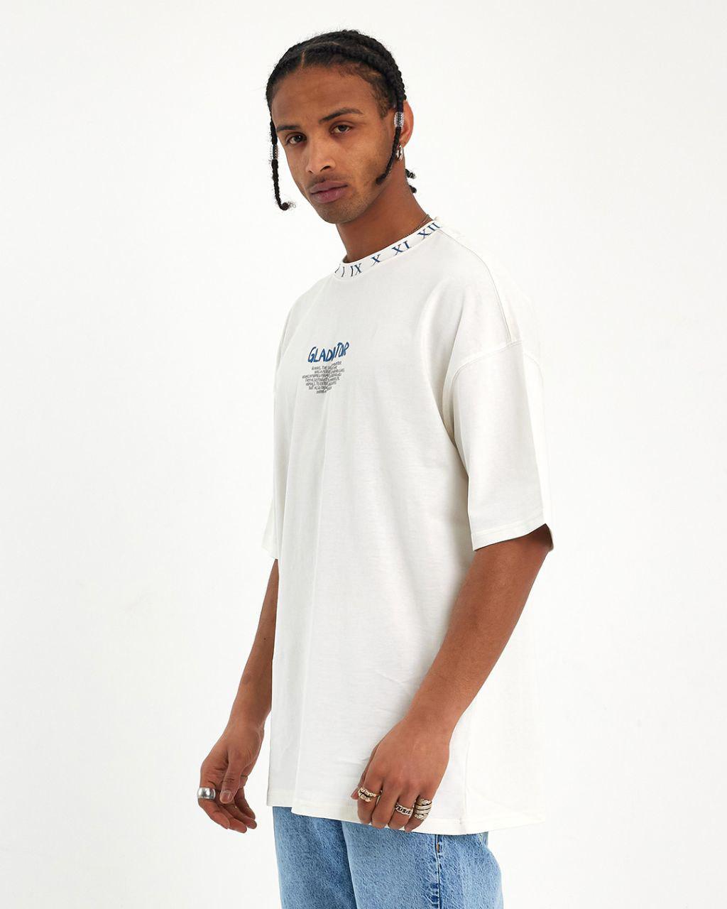 Футболка oversize Gladiator L Белый (0081)