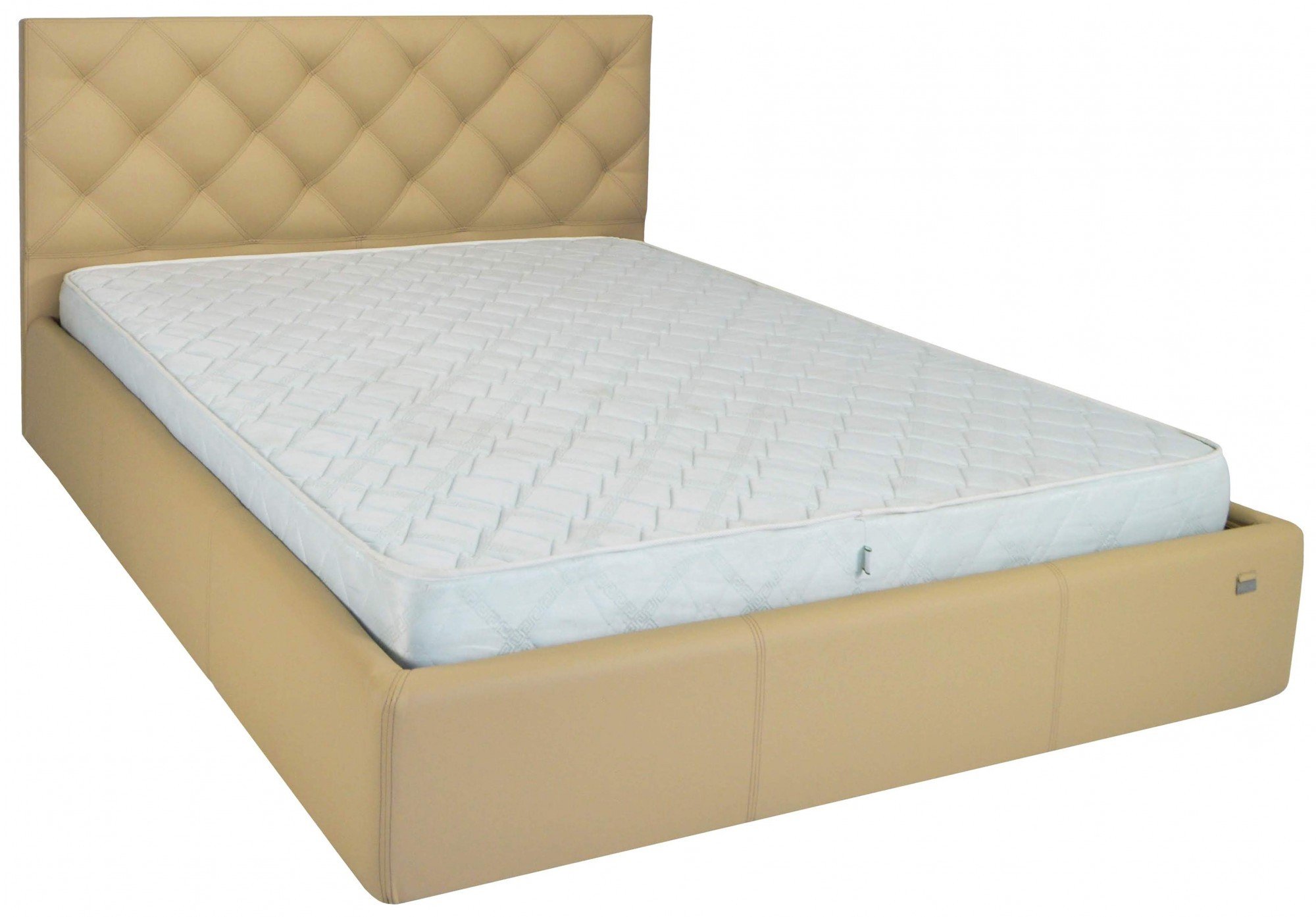 Кровать с подъемным механизмом двуспальная Bristol Comfort Флай 2238 180х190 см Бежевый