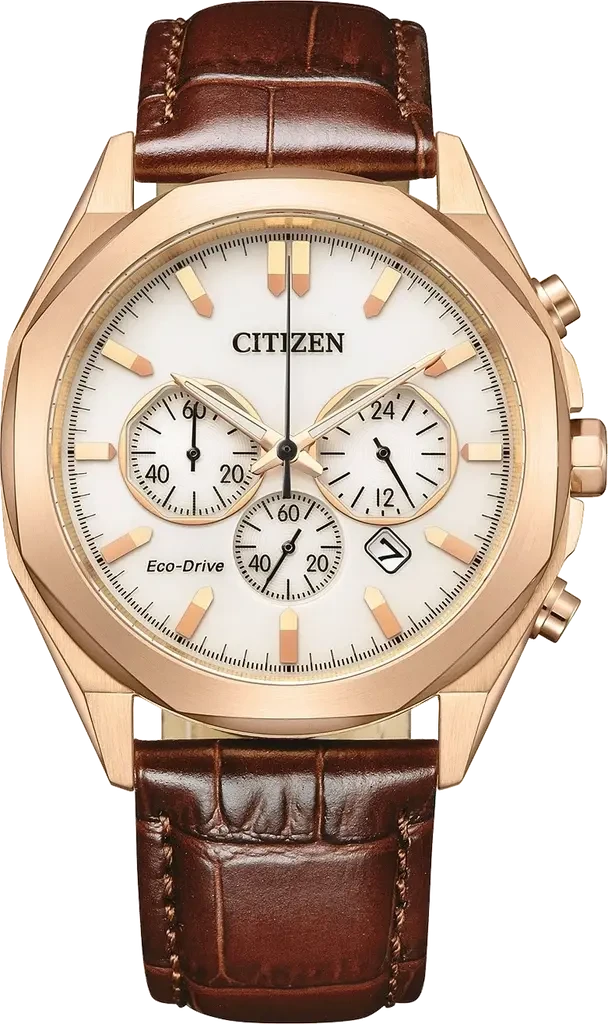 Наручные часы мужские Citizen CA4593-15A Eco-Drive со стальным корпусом/белым циферблатом и водозащитой 100 м