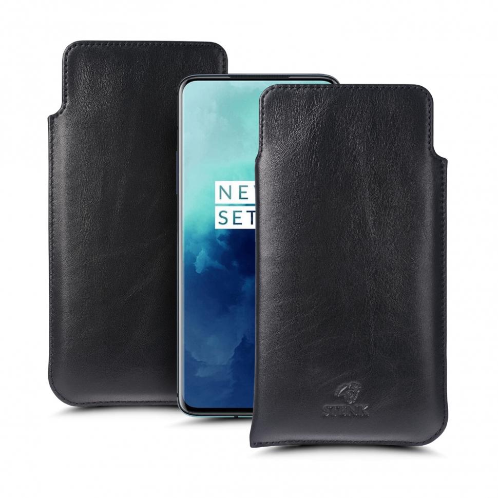 Футляр Stenk Elegance для OnePlus 7T Pro Чорний (65907)