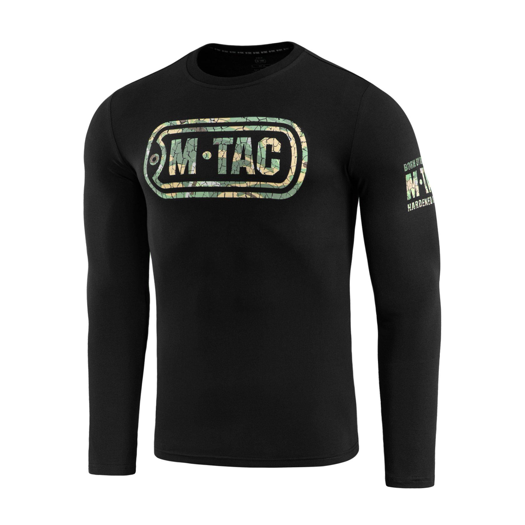 Футболка M-Tac Logo довгий рукав 2XL Black