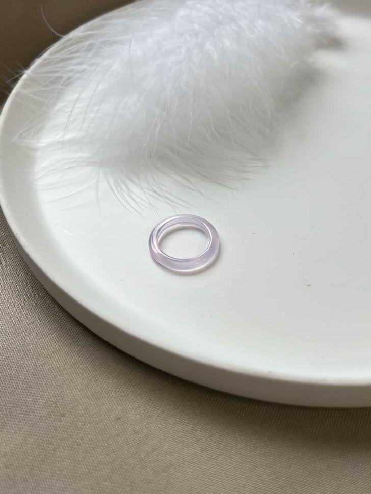 Кільце з каменю р. 16 мм Рожевий (5226-16) - фото 3 Кільце з каменю р. 16 мм Рожевий (5226-16) - фото 3