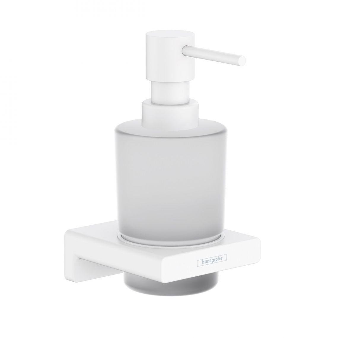 Дозатор для жидкого мыла Hansgrohe AddStoris настенный Белый матовый (41745700)