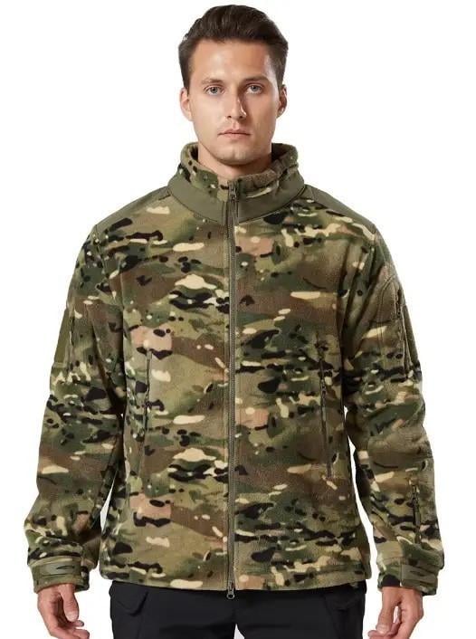 Куртка флисовая для осени и зимы Solve Woodland M (KT6000606) - фото 1