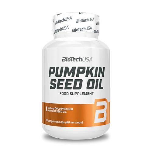 Натуральна добавка BioTech Pumpkin Seed Oil 60 капс. (9063)