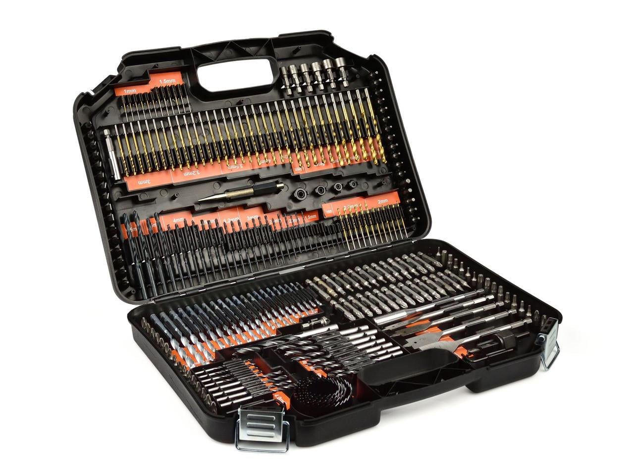 Набір свердел/біт/пилок і головок для шуруповерта Silver 101551 246 шт.