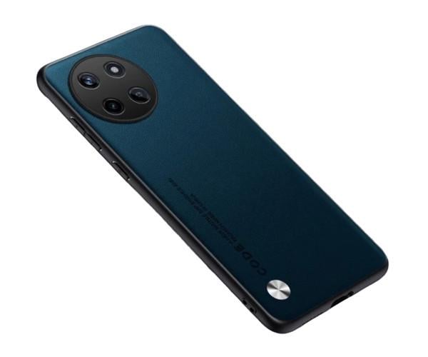 Кожаный чехол - накладка CODE Tactile Experience для Realme 11 4G Зеленый