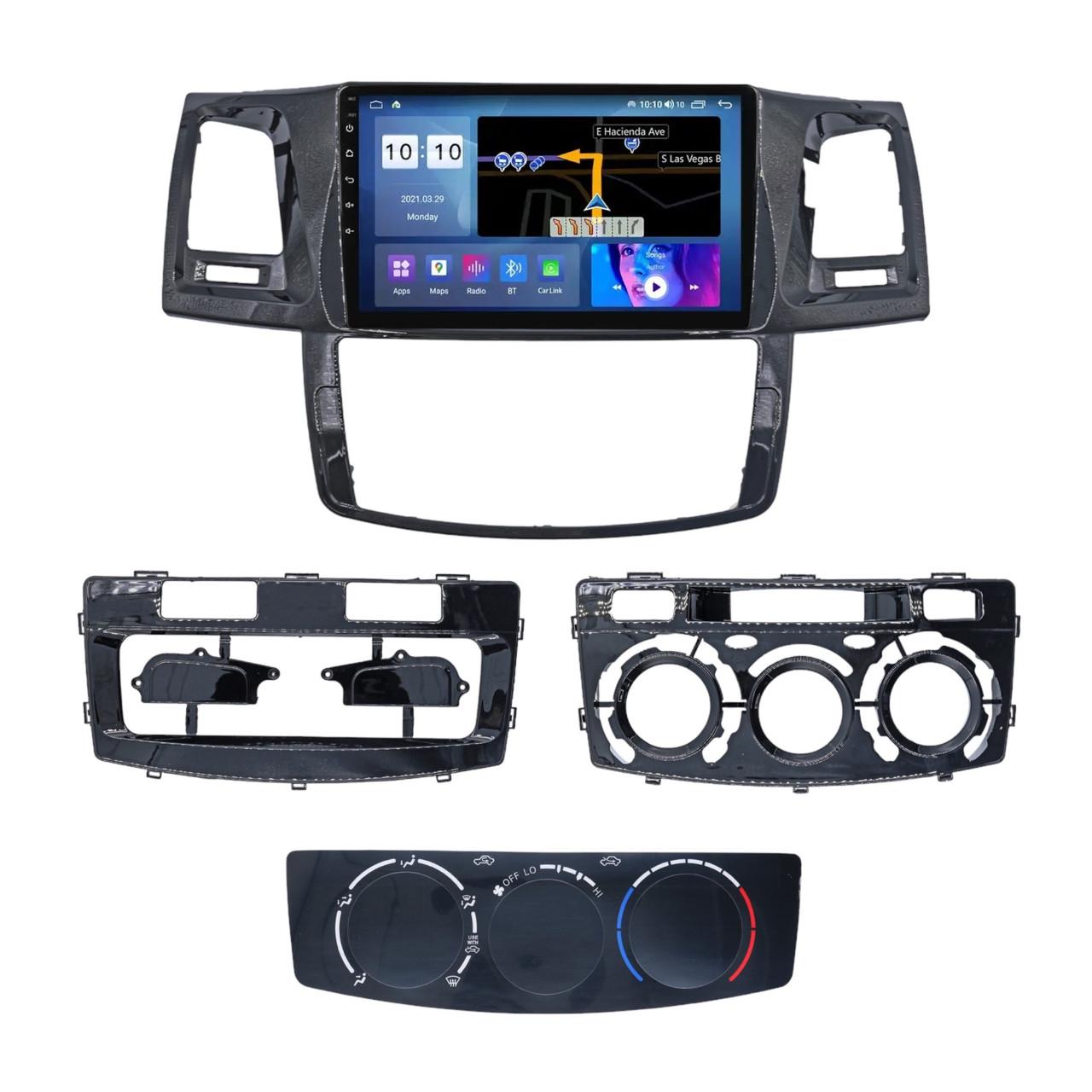 Магнитола штатная Mekede M700S для Toyota Fortuner 1 AN50/AN60 Hilux Revo Vigo 2008-2014 F2 9"