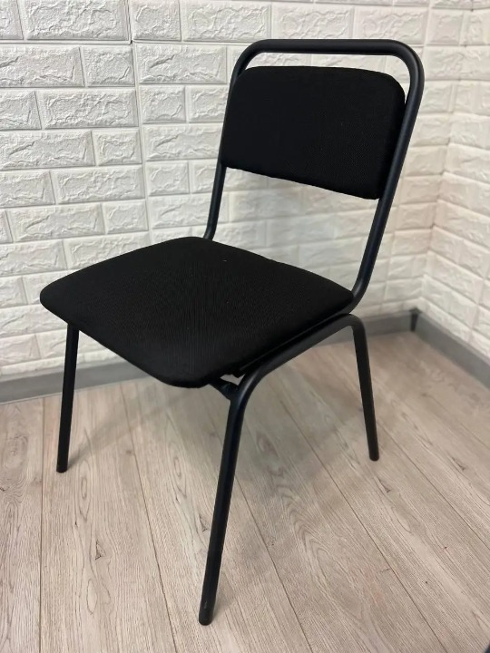 Офісний стілець Visitor тканина для зони очікування 45х47х81 см Чорний (28374099) - фото 3 Офісний стілець Visitor тканина для зони очікування 45х47х81 см Чорний (28374099) - фото 3