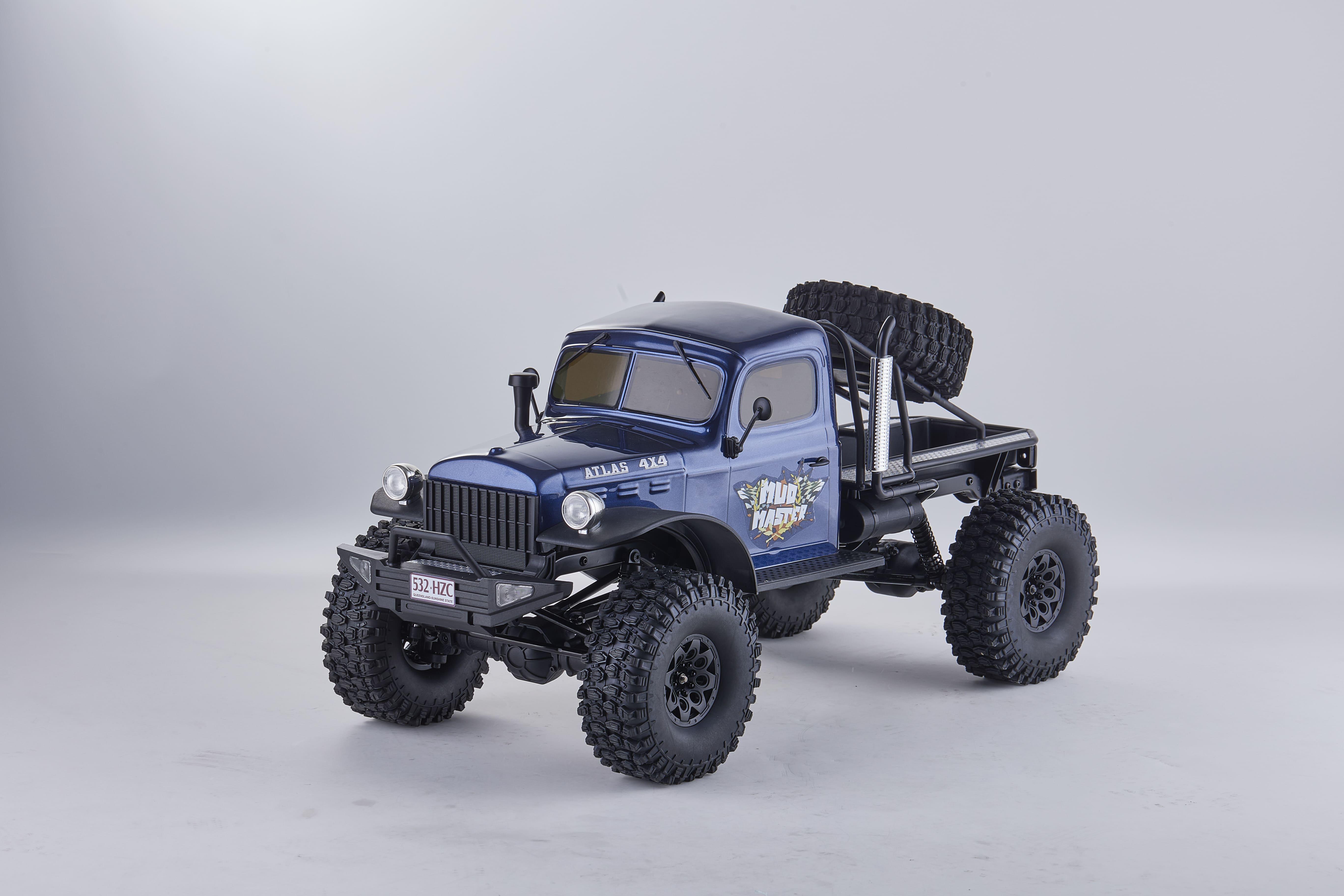 Машинка на радіокеруванні Roc Hobby FMS 1:10 Atlas 4x4 RS Blue - фото 4 Машинка на радіокеруванні Roc Hobby FMS 1:10 Atlas 4x4 RS Blue - фото 4