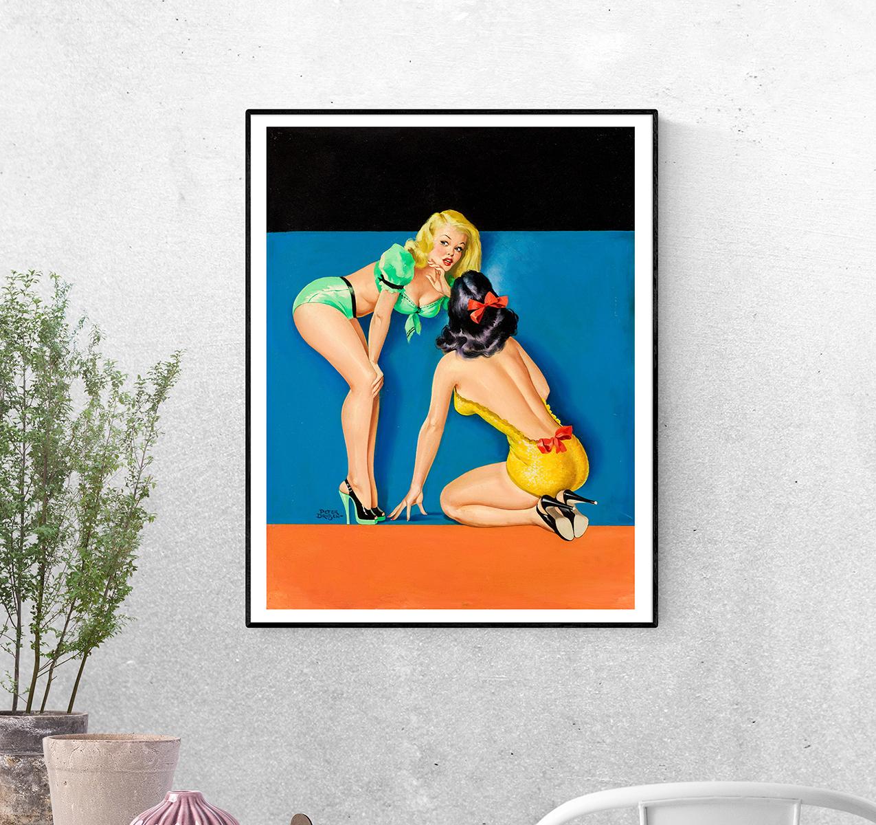 Постер Секрет Питера Дрибена формат А-3 (pin_up0030025_Poster)