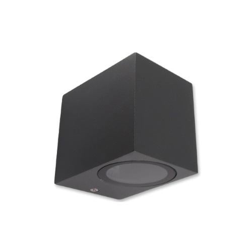 Світильник вуличний настінний master LED Lida mL-1187 1хGU10 IP44 накладний алюміній загартоване скло Сірий