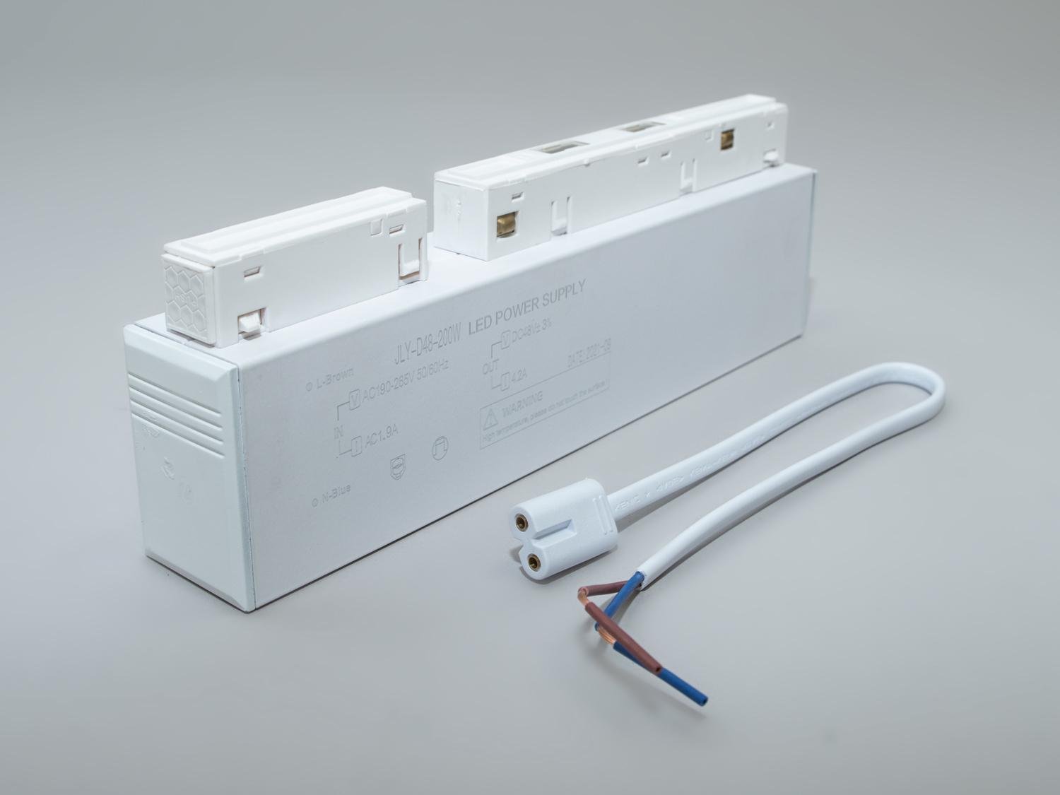 Блок питания для магнитной трековой системы 200 Вт 35 серия (QY-CX35-200W-WH)