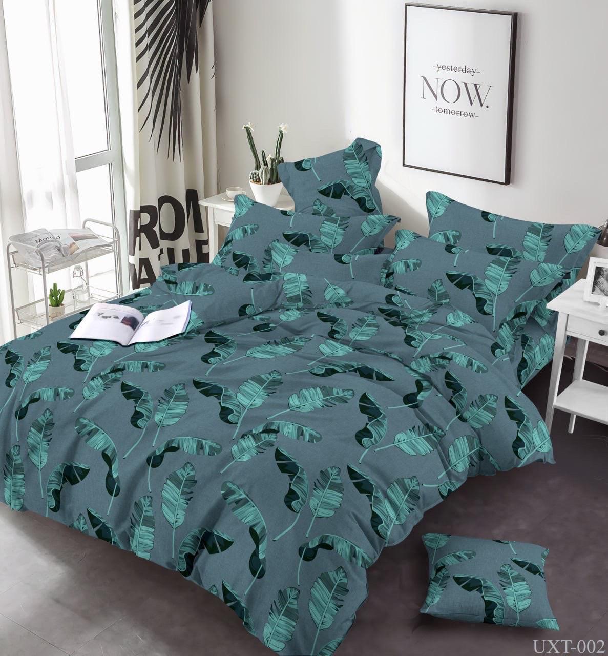 Комплект постельного белья Dreams At Home Листья банана бязь евро 240х220 см