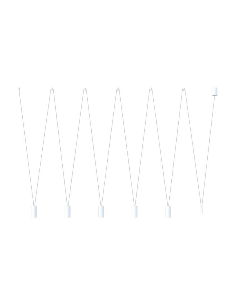 Светильник подвесной Nowodvorski 7826 More eye Wh GU10 5x10W IP20 Белый